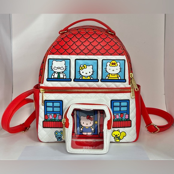 Loungefly Handbags - Loungefly Hello Kitty House Funko Pop Mini Backpack Limited Ed NYCC 2020 Sanrio